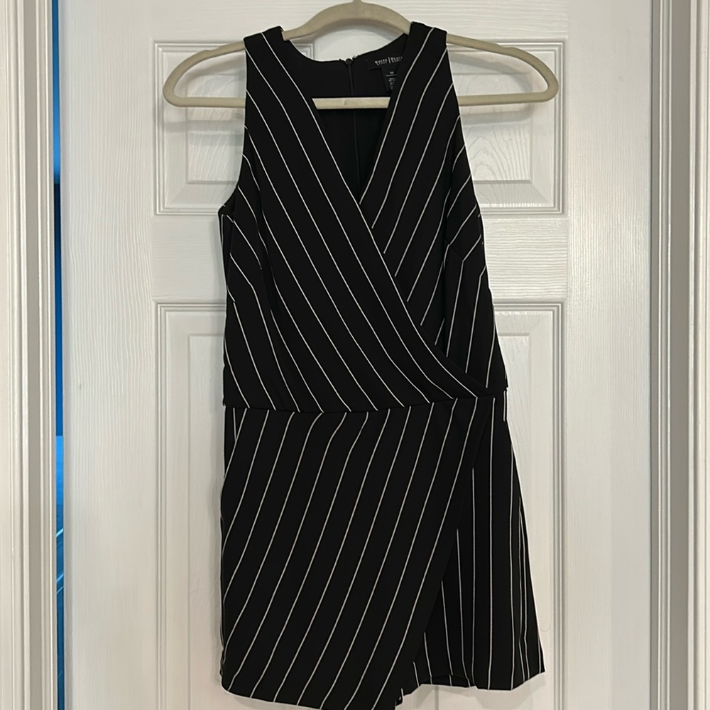 Super cute skort romper with pockets